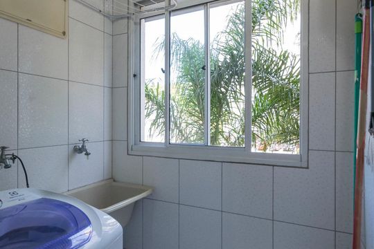 Área de serviço de apartamento à venda com 2 quartos, 50m² em Vila Firmiano Pinto, São Paulo