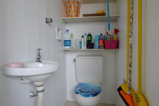 Banheiro Serviço de apartamento para alugar com 2 quartos, 66m² em Santa Cecília, São Paulo