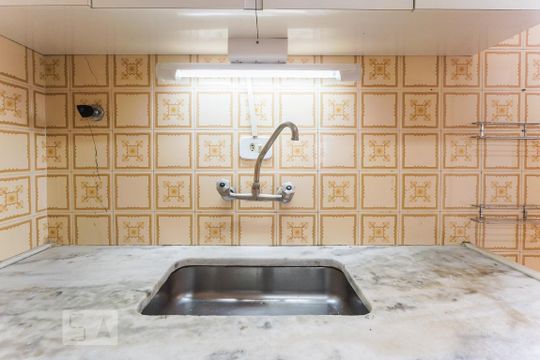 Cozinha de apartamento para alugar com 1 quarto, 60m² em Centro, São Bernardo do Campo