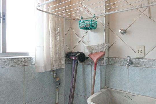 Área de serviço  de apartamento à venda com 1 quarto, 39m² em Aclimação, São Paulo