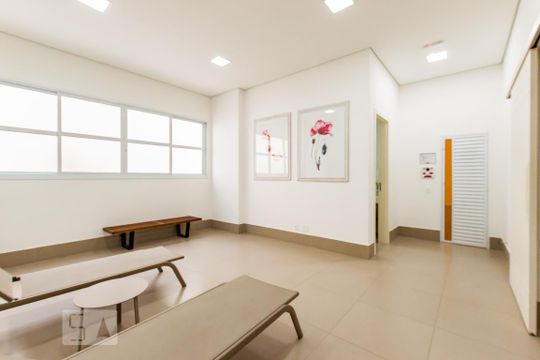 Área Comum - Sauna de apartamento para alugar com 1 quarto, 51m² em Cambuí, Campinas