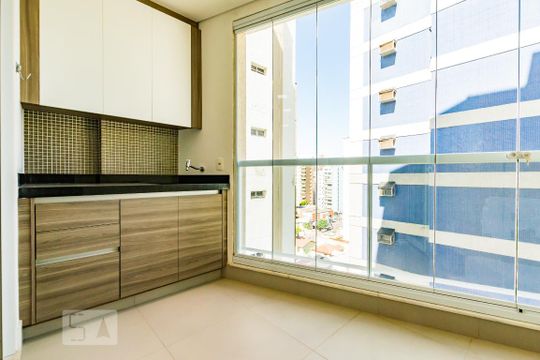 Varanda Gourmet de apartamento para alugar com 1 quarto, 51m² em Cambuí, Campinas