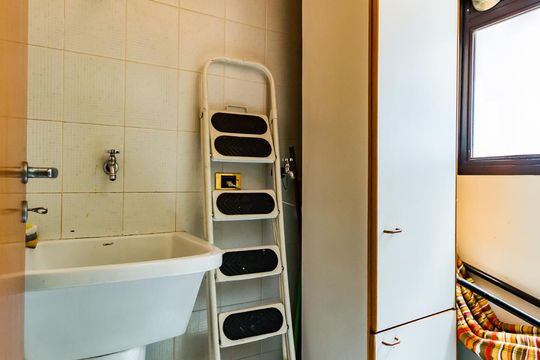 Área de Serviço de apartamento para alugar com 1 quarto, 70m² em Cambuí, Campinas