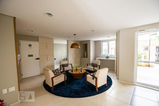 Hall Social de apartamento para alugar com 1 quarto, 41m² em Vila Guarani (z Sul), São Paulo