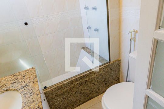 Banheiro da Suíte de apartamento para alugar com 3 quartos, 120m² em Freguesia (jacarepaguá), Rio de Janeiro