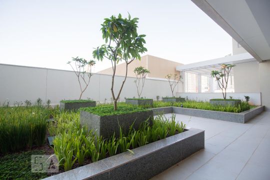 Área comum de kitnet/studio para alugar com 1 quarto, 33m² em Águas Claras, Brasília