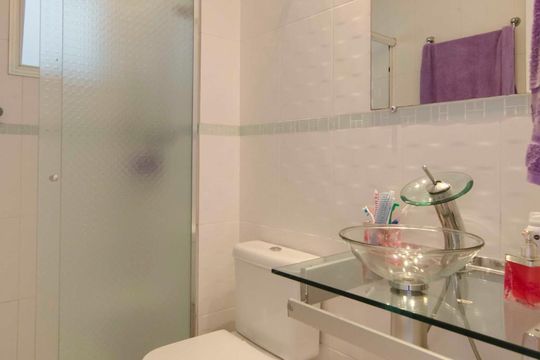 Banheiro de apartamento à venda com 3 quartos, 81m² em Parque Mandaqui, São Paulo
