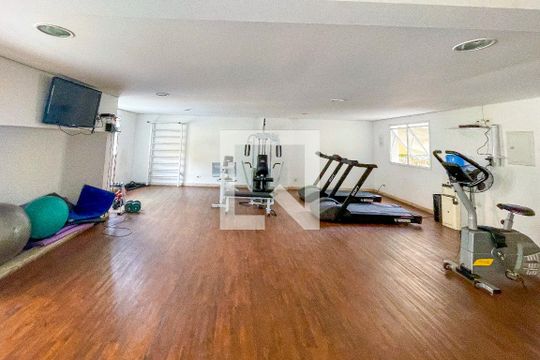 Área comum - Academia de apartamento para alugar com 2 quartos, 63m² em Pinheiros, São Paulo