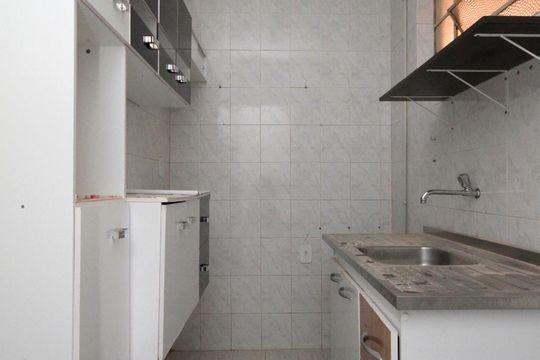 Cozinha de apartamento à venda com 1 quarto, 47m² em Bela Vista, São Paulo