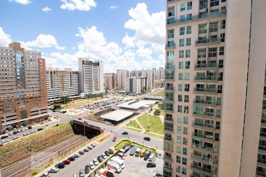 Vista - quartos de apartamento para alugar com 2 quartos, 54m² em Águas Claras, Brasília