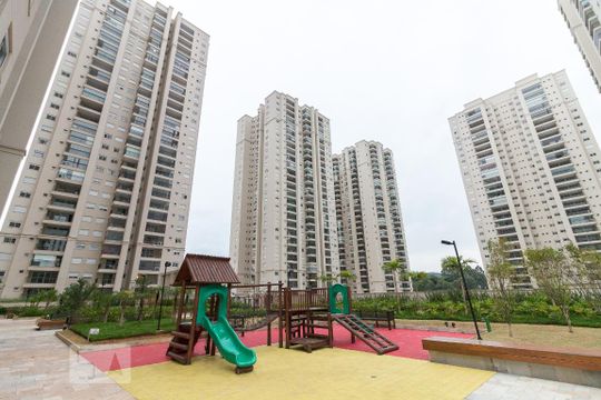 Fachada do condomínio de apartamento à venda com 3 quartos, 106m² em Jardim Flor da Montanha, Guarulhos