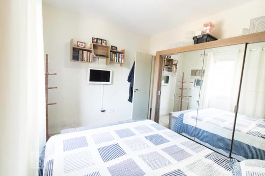 Dormitório  1 de apartamento para alugar com 2 quartos, 58m² em Rudge Ramos, São Bernardo do Campo
