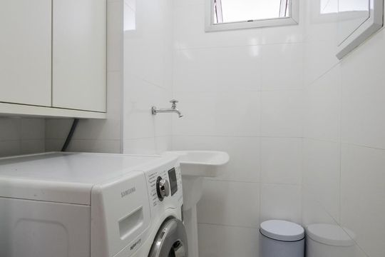 Área de Serviço de apartamento à venda com 1 quarto, 63m² em Campo Belo, São Paulo
