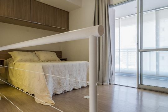 Suíte de apartamento à venda com 1 quarto, 63m² em Campo Belo, São Paulo