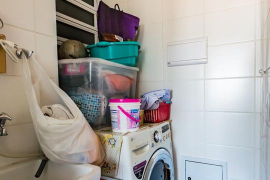 Área de Serviço de apartamento para alugar com 3 quartos, 80m² em Ponte Preta, Campinas