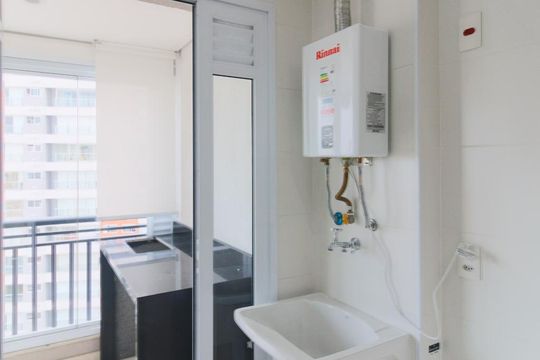 Área de Serviço de apartamento para alugar com 2 quartos, 65m² em Campo Belo, São Paulo