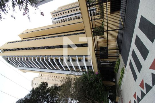 Fachada do Prédio de apartamento para alugar com 3 quartos, 110m² em Indianópolis, São Paulo