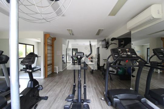 Área Comum - Academia de apartamento para alugar com 3 quartos, 110m² em Indianópolis, São Paulo