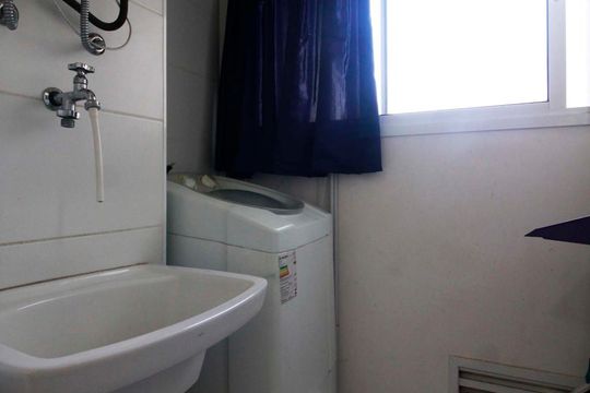 Área de serviço de apartamento para alugar com 3 quartos, 67m² em Vila Andrade, São Paulo