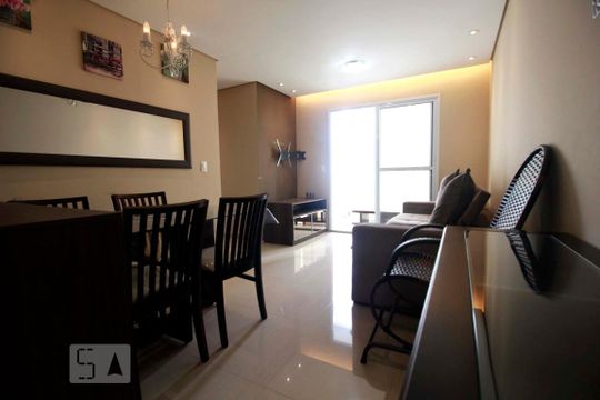 Sala de apartamento para alugar com 3 quartos, 67m² em Vila Andrade, São Paulo