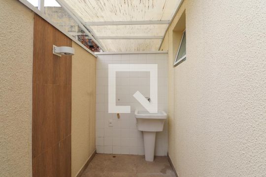 Studio - área de serviço de kitnet/studio para alugar com 1 quarto, 33m² em Cerâmica, São Caetano do Sul