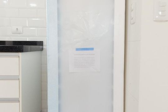 Cozinha de kitnet/studio para alugar com 1 quarto, 33m² em Cerâmica, São Caetano do Sul