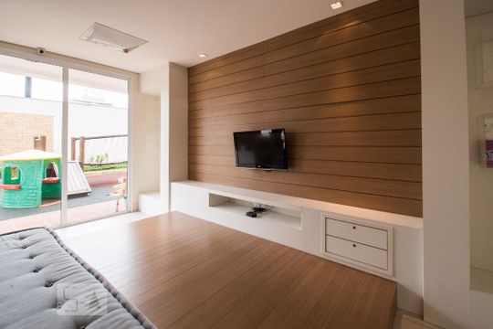 Área Externa - Salão de Jogos de apartamento à venda com 4 quartos, 130m² em Ipiranga, São Paulo