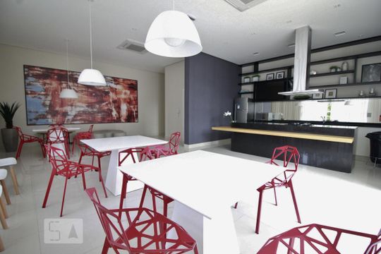 Espaço gourmet de apartamento para alugar com 1 quarto, 35m² em Real Parque, São Paulo