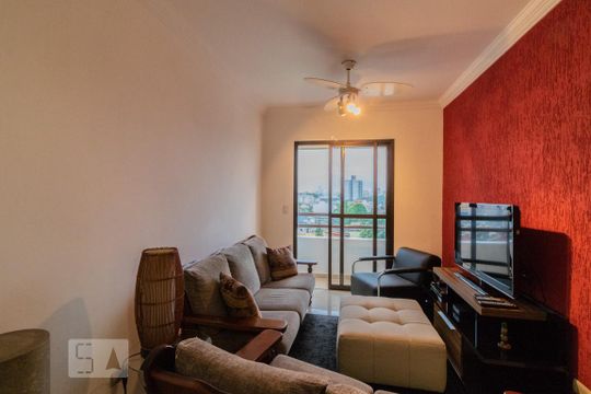Sala de apartamento à venda com 2 quartos, 75m² em Santa Terezinha, São Bernardo do Campo