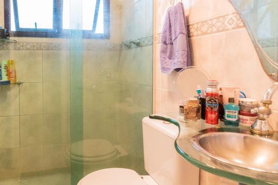 Banheiro de apartamento à venda com 2 quartos, 75m² em Santa Terezinha, São Bernardo do Campo
