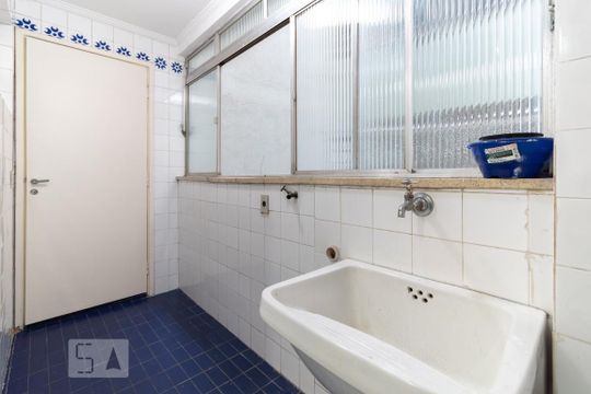 Área de Serviço de apartamento à venda com 2 quartos, 80m² em Vila Romana, São Paulo
