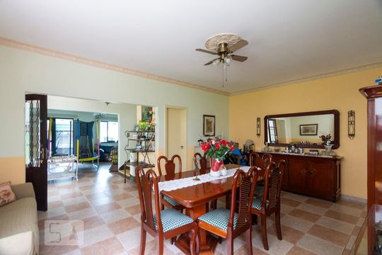 Sala de jantar de casa para alugar com 3 quartos, 400m² em Mirandópolis, São Paulo