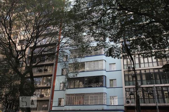 Fachada de apartamento para alugar com 1 quarto, 73m² em Bela Vista, São Paulo