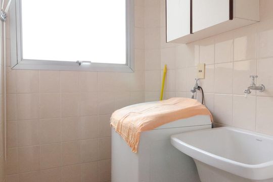 Lavanderia de kitnet/studio para alugar com 1 quarto, 40m² em Vila Itapura, Campinas