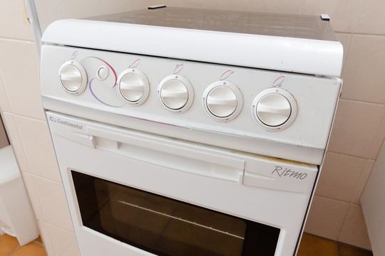 Cozinha de kitnet/studio para alugar com 1 quarto, 40m² em Vila Itapura, Campinas