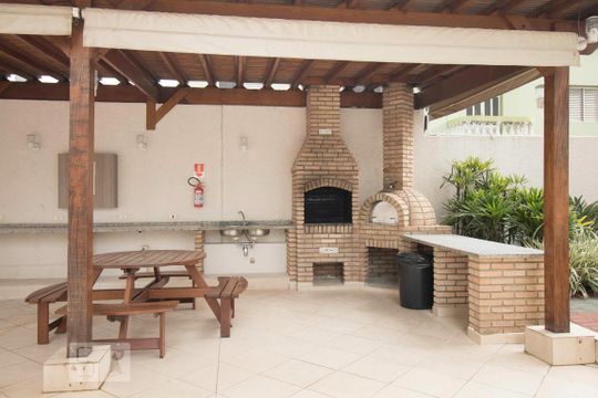 Espaço Gourmet  de apartamento à venda com 2 quartos, 85m² em Vila Valparaíso, Santo André