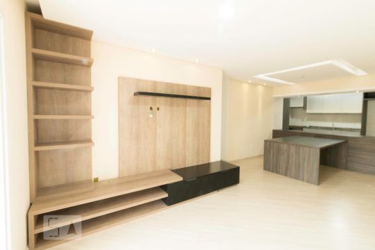 Sala de apartamento à venda com 2 quartos, 85m² em Vila Valparaíso, Santo André