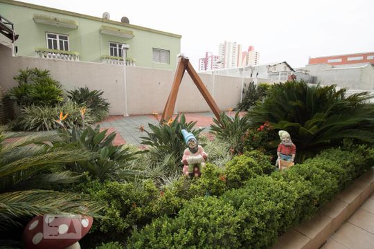 Jardim de apartamento à venda com 2 quartos, 85m² em Vila Valparaíso, Santo André