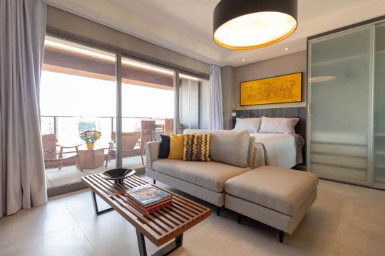 Kitnet/Studio para alugar com 1 quarto, 41m² em Brooklin Paulista, São Paulo