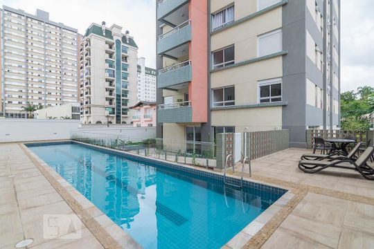 Piscina de apartamento à venda com 1 quarto, 52m² em Campestre, Santo André