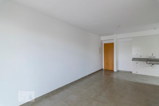 Sala de apartamento à venda com 1 quarto, 52m² em Campestre, Santo André
