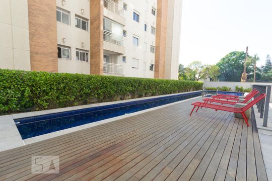 Piscina de apartamento para alugar com 2 quartos, 70m² em Jardim Prudência, São Paulo
