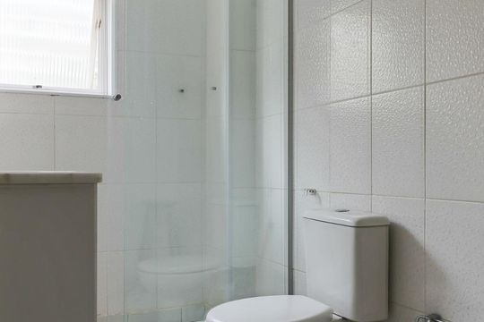 Banheiro de apartamento para alugar com 2 quartos, 60m² em Bela Vista, São Paulo