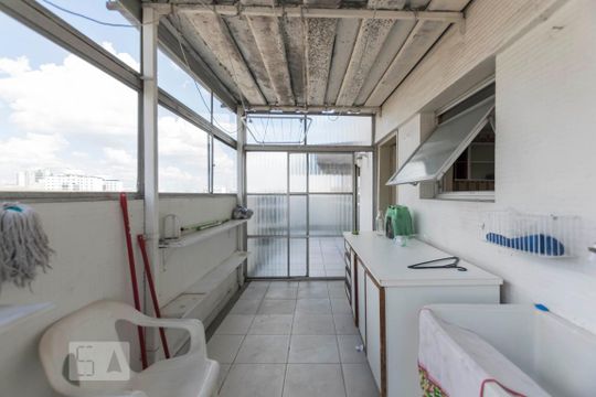 Área de serviço de apartamento para alugar com 1 quarto, 90m² em Vila Mariana, São Paulo