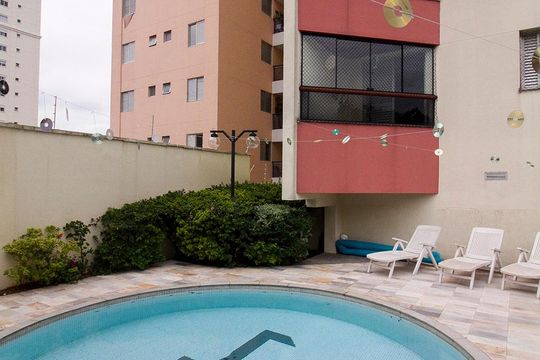 Pisicina de apartamento à venda com 3 quartos, 132m² em Vila Ipojuca, São Paulo