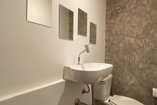 Lavabo de apartamento à venda com 1 quarto, 64m² em Paraíso do Morumbi, São Paulo