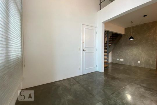 Sala de apartamento à venda com 1 quarto, 64m² em Paraíso do Morumbi, São Paulo