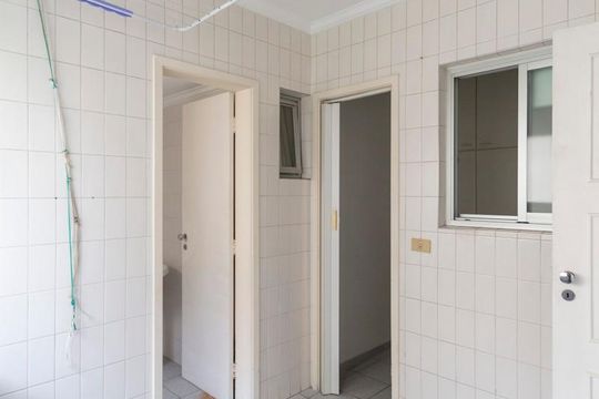 Área de serviço de apartamento à venda com 4 quartos, 168m² em Vila Monte Alegre, São Paulo