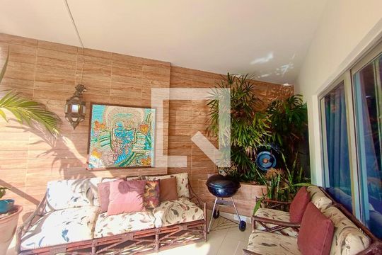 Varanda de apartamento para alugar com 4 quartos, 280m² em Lagoa, Rio de Janeiro