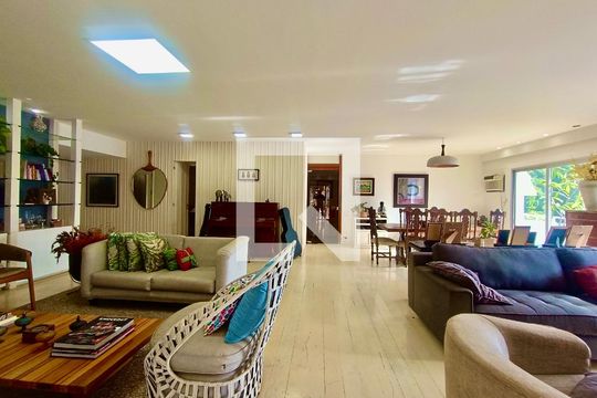 Sala de apartamento para alugar com 4 quartos, 280m² em Lagoa, Rio de Janeiro